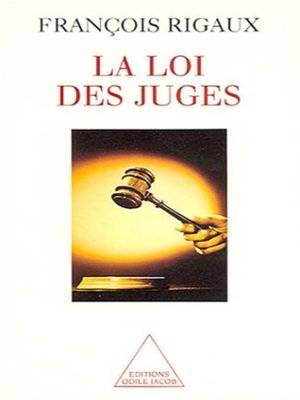 cover image of La Loi des juges